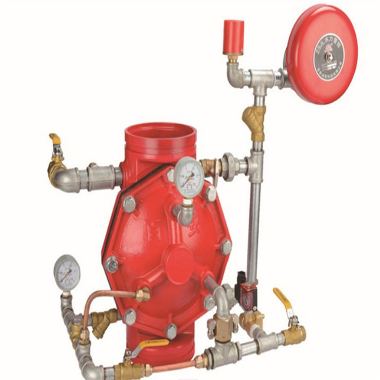 安好报警阀活塞式雨淋预作用装置 预作用ZSFY100报警阀系统湿式报