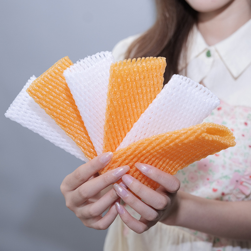 塑料水果网套防震撞保护套桃子泡沫网草莓橘子网兜包鸡蛋苹果网袋