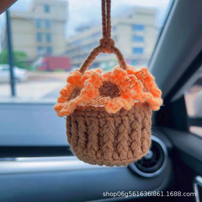 [완성차 매달린] 해바라기 바구니