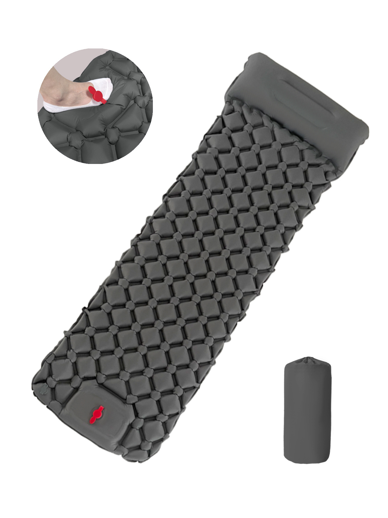 LT88 쿨 그레이 풋 모델(베개 포함) [OPP 가방]