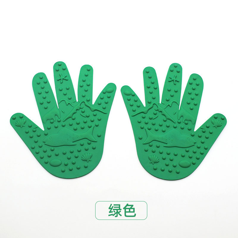 Equipo de entrenamiento sensorial para niños huellas huella de mano pie signo placa Palm pad divertido equipo de entrenamiento sensorial