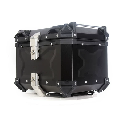 Quick-Release Motorcycle Aluminum Motorcycle trunk - 45l-three-sided-embossing