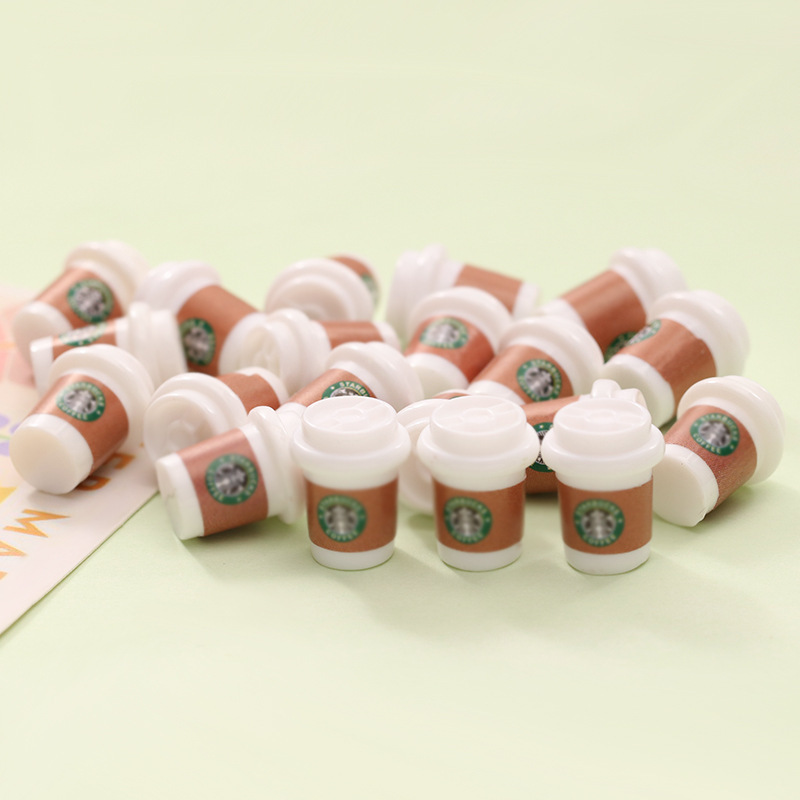 Simulated Three-Dimensional Small Coffee Cup Convenience Store DIY Cream Glue Keychain Dollhouse Toy Resin Ornament Decoration Simulated Three-Dimensional Small Coffee Cup Convenience Store DIY Cream Glue Keychain Dollhouse Toy Resin Ornament Decoration