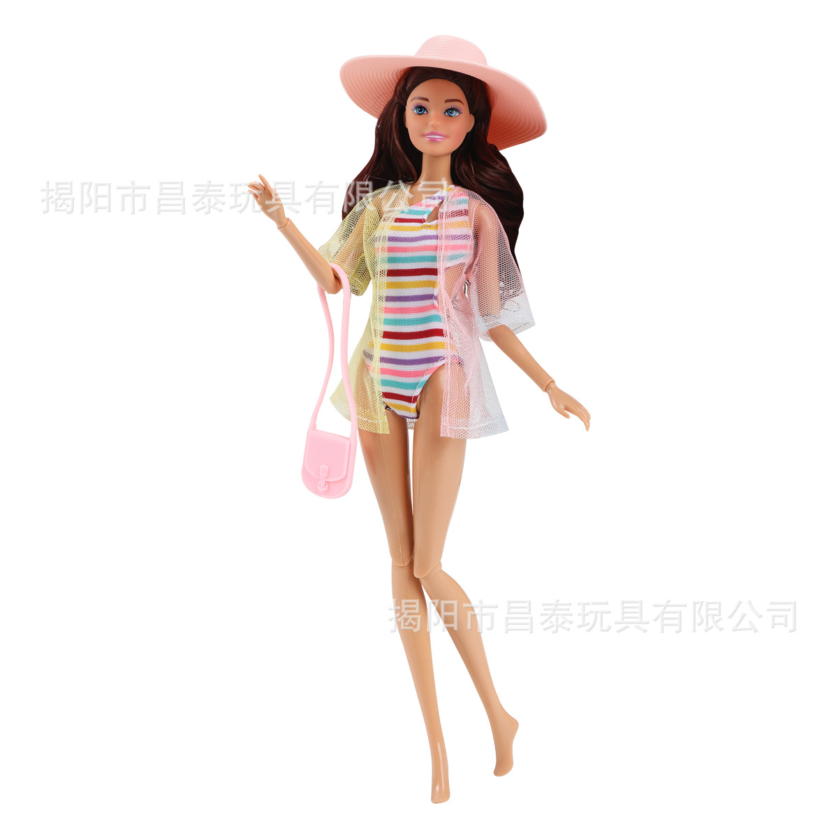 Transfronterizo 30 cm cuerpo grande Babi muñeca verano playa casual moda bikini moda lancha rápida kayak
