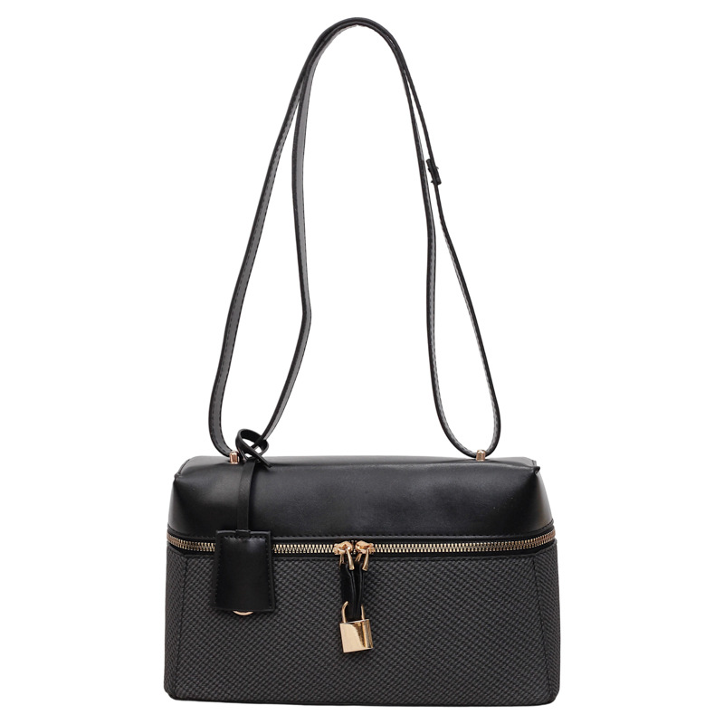 Bolso retro transfronterizo de alto nivel, bolso de moda de lujo ligero, bolso de almuerzo de hombro, bolso de caja universal