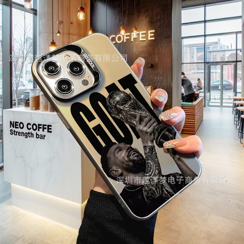 Football trophy iPhone 18 Pro phone case 17/16/15/14/13 laser case 12 Apple 11 Xs Max