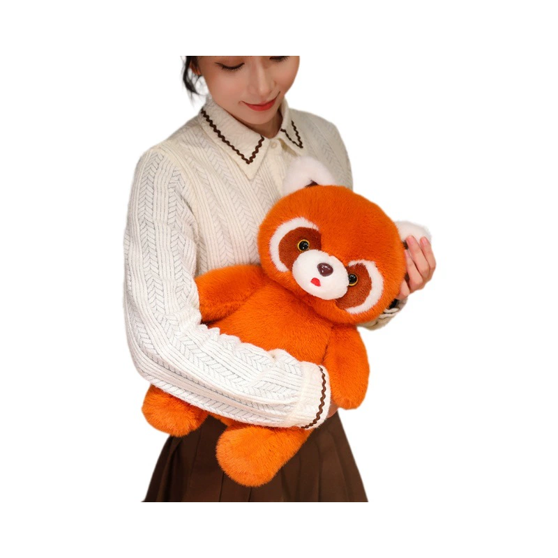 Doll, plush rabbit with seat, panda