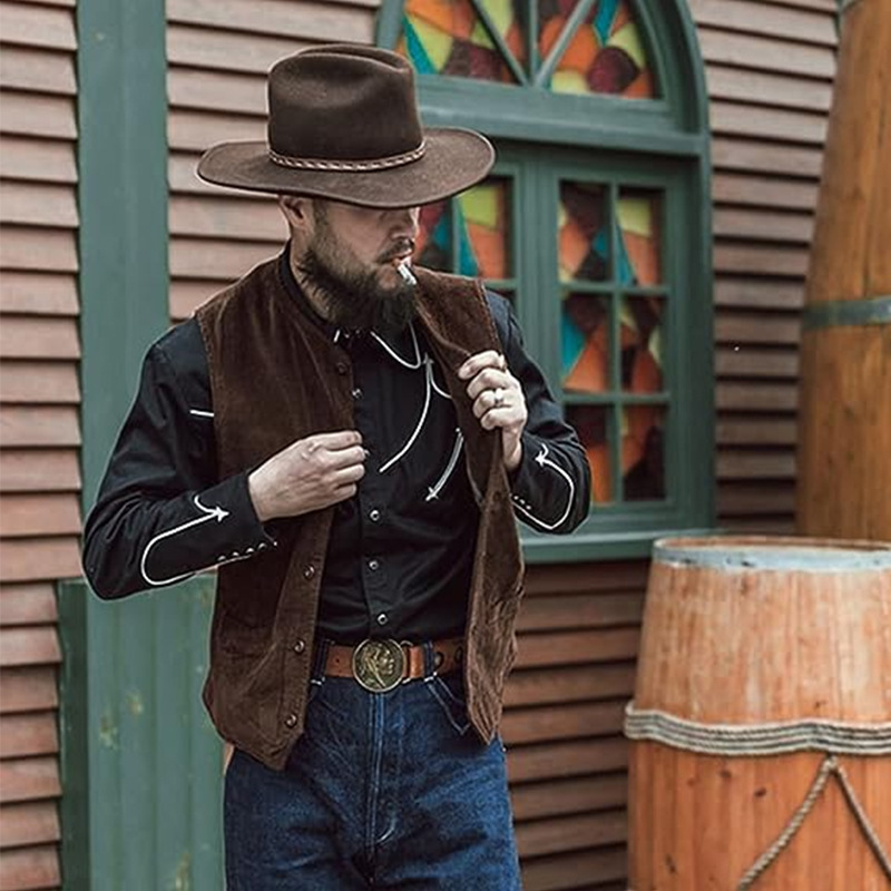 2025 New Corduroy Suit Cross-Border Foreign Trade Casual Vest Round Neck Slim-Fit Casual Formal Business Attire 2025 New Corduroy Suit Cross-Border Foreign Trade Casual Vest Round Neck Slim-Fit Casual Formal Business Attire