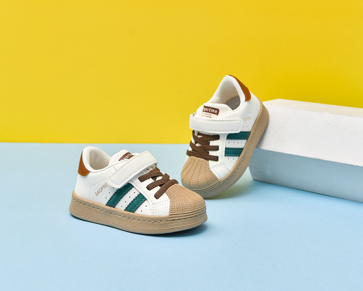 Porta per bambini 2024 primavera autunno nuova moda con punta a punta per bambini e bambine che corrono_voghion.com