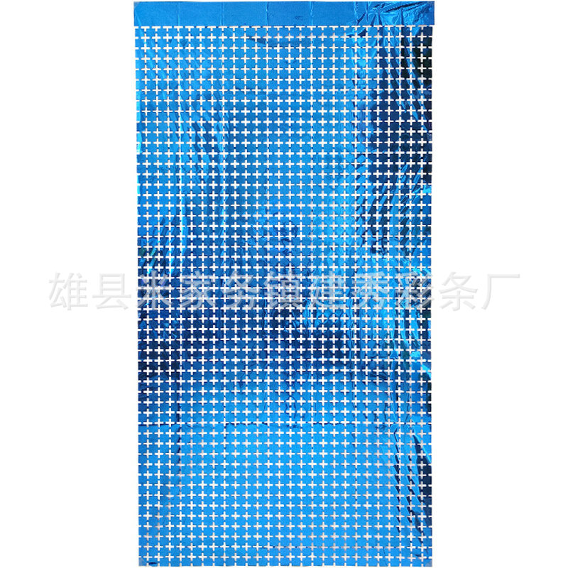 Cortina cuadrada pequeña, cortina de lluvia, decoración de fondo para cumpleaños, decoración de pared para fiestas, fondo para fotos de escenario, cortina cuadrada tridimensional