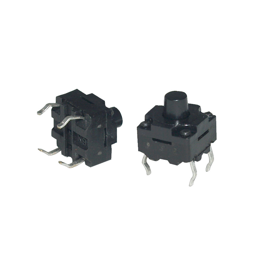 线路板开关尺寸6*6高度可选IP65防水轻触开关 茶具防水轻触开关