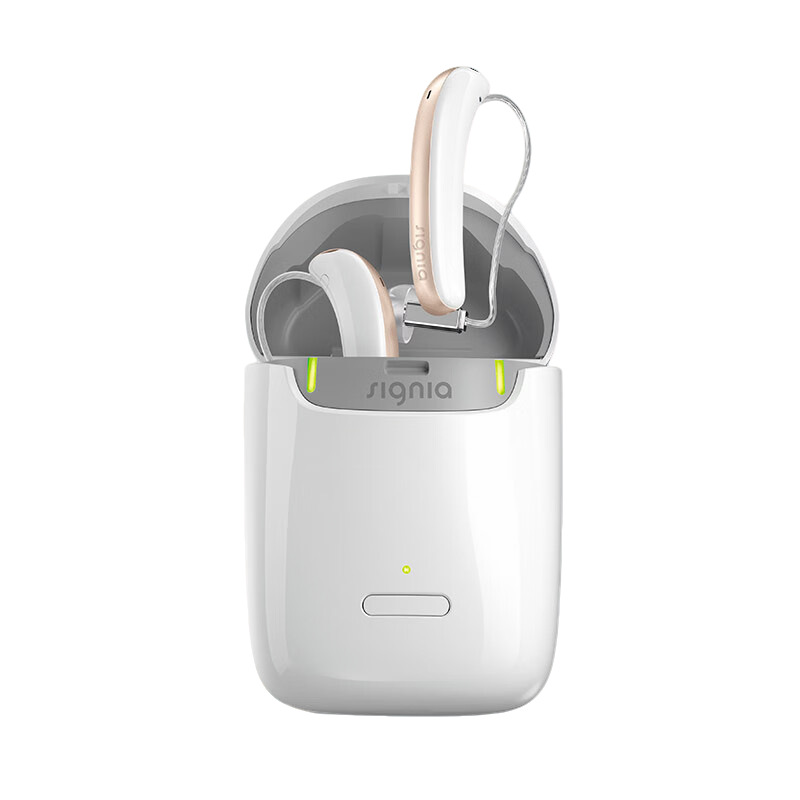 Signia Xijia proviene de audífonos Siemens. Máquina de carga Fantasma RIC genuina para personas mayores sordas.