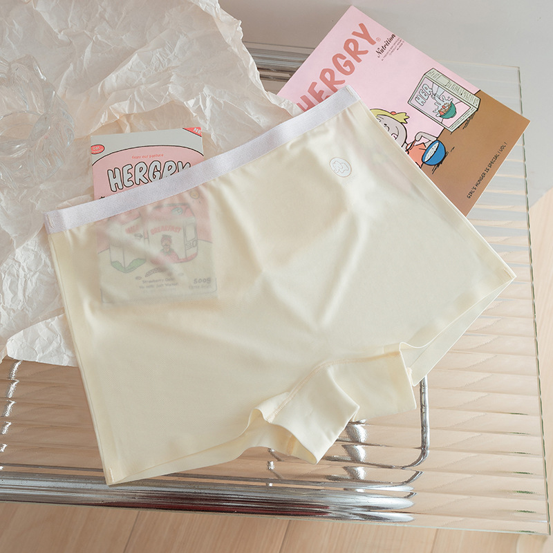 Calzoncillos tipo bóxer de seda de hielo fino de verano para niños, calzoncillos tipo bóxer pp transpirables y sin clip para niños, refrescantes