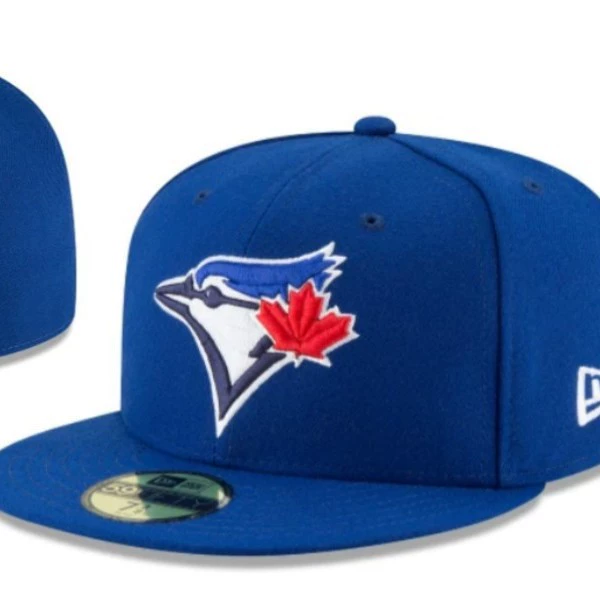 Простая кепка размера Toronto Blue Jays закрытая бейсболка солнцезащитная козырек вышивка на шапке
