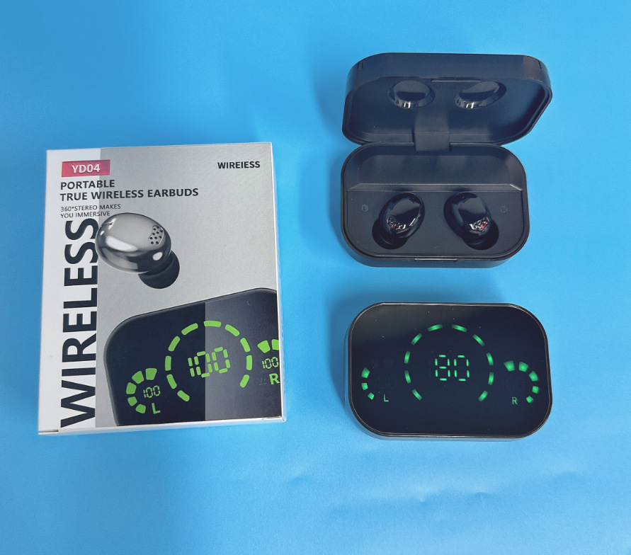 Modelo privado explosivo transfronterizo YD03 M90 F9-5C M25 E7S Pantalla digital táctil TWS 5.4 Auriculares Bluetooth F9