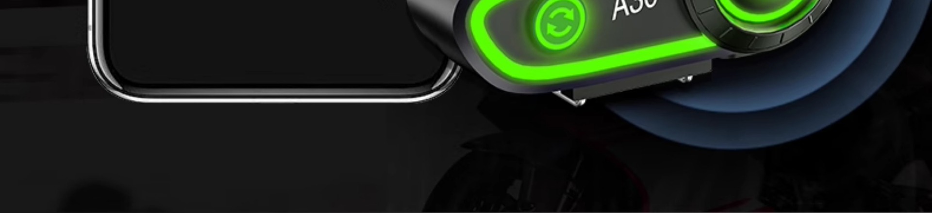 Suitable for Hengjiang-A30 Waterproof Helmet Bluetooth Headset Motorcycle Takeaway Rider Full Helmet Half Helmet Long Battery Life Me