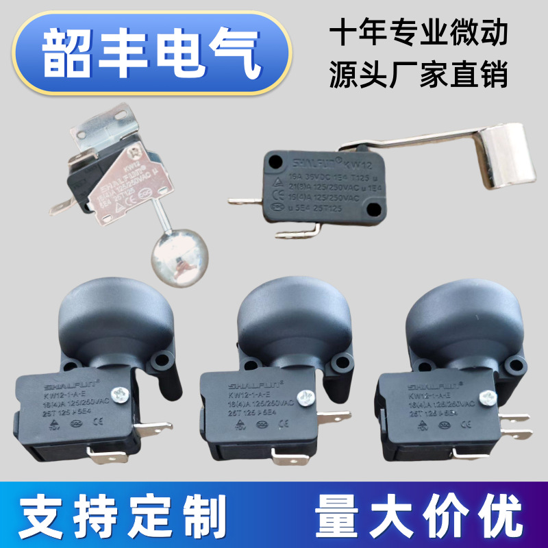 大电流防倾倒开关暖风机油汀电热毯万向开关电取暖气防跌倒开关