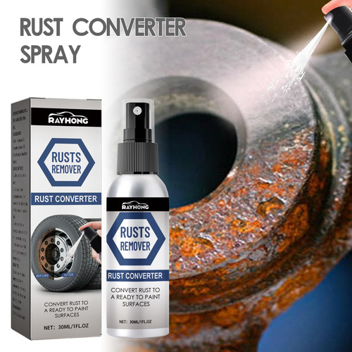 Rayhong anti-rust conversion agent spray car wheel tire rim door lock cleaning rust removal refurbishment lubricant