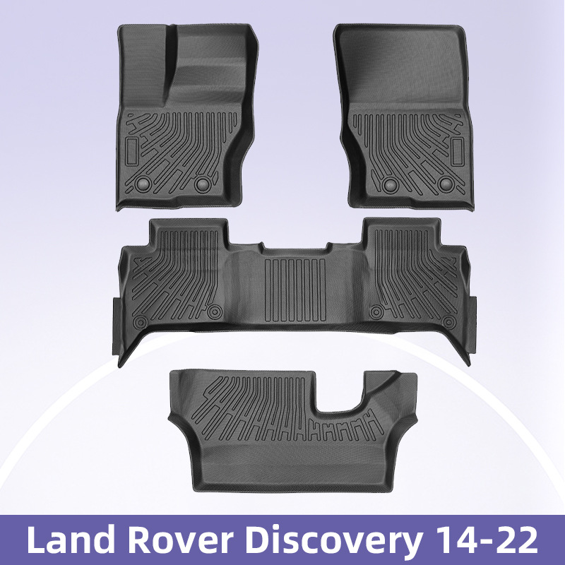 Para Land Rover Discovery2014 - 2022 TPE Foot Pads 3D All-Weather Coasters
