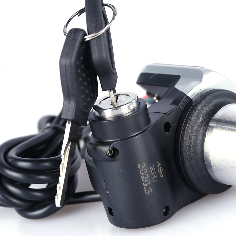 新しい電動自転車スロットルハンドル 36V ロック付きパワーディスプレイリチウム電池ハンドル電気自動車アクセサリー