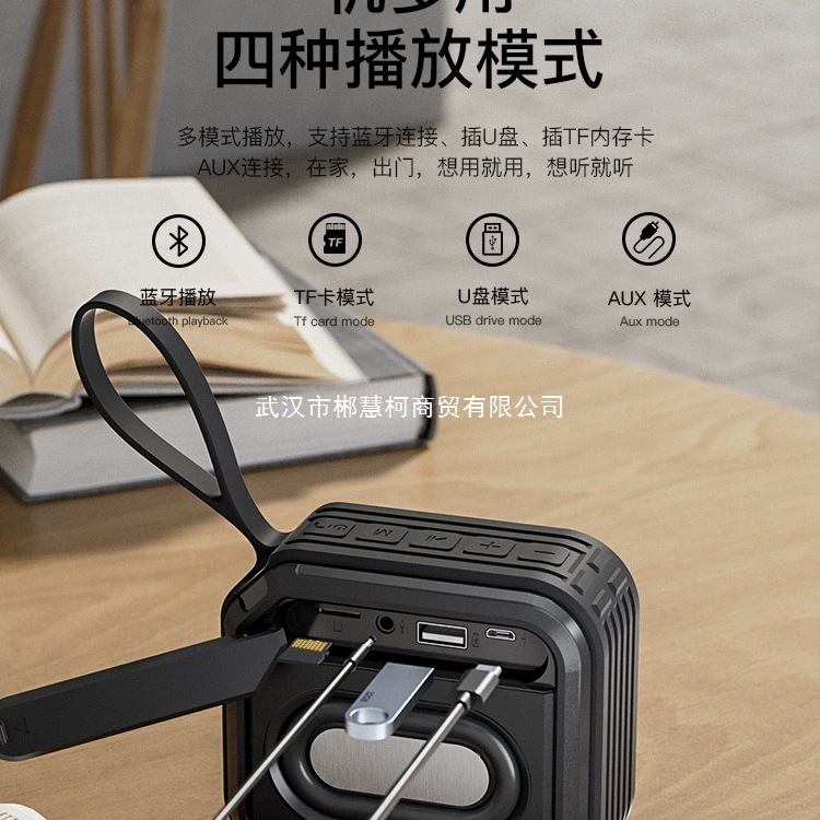 Small handheld speakers, USB flash drive, C16, bluetooth