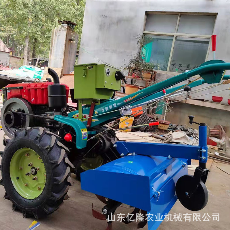 手扶式犁地翻地趟地机  水田乘坐式旋耕机 大棚果园开沟地膜机