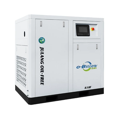 Oil-Free Screw Air Compressors Suitable for the Pharmaceutical Industry, Variable Frequency Water-Lubricated Air Compressors Brand Manufacturers (Hava kompressorları) - 18kw-all-oil-free-screw-air-compressor