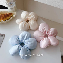 刘亦菲同款花朵大肠发圈女高级感丸子头头花头绳睡眠枕头发绳发饰