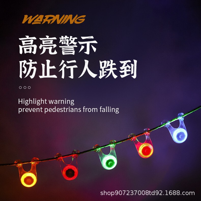 Outdoor Camping Wind Rope Light Tent Warning Hanging Light Multifunctional Decorative Light Backpack Bicycle Tail Light Night Riding Light Outdoor Camping Wind Rope Light Tent Warning Hanging Light Multifunctional Decorative Light Backpack Bicycle Tail Light Night Riding Light