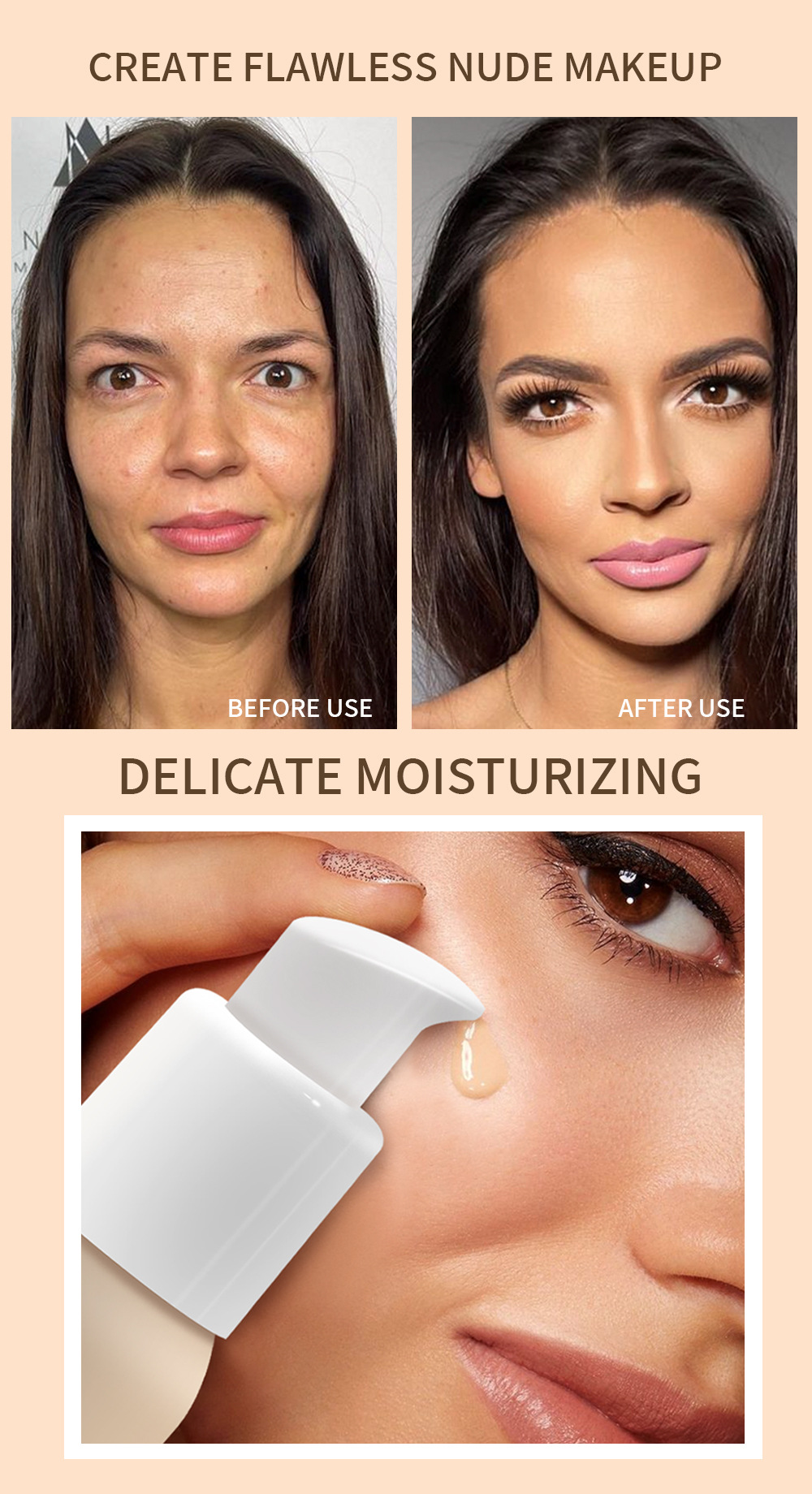 Julystar Non-smudging foundation, Foundation Cream, Foundation Cream Foundation undefined