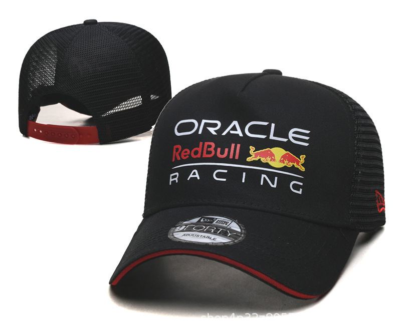 【RedBull红牛帽子网帽】户外鸭舌帽平沿赛车F1机车队运动棒球帽|undefined