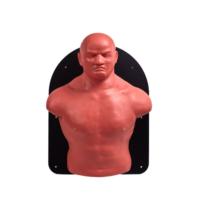 Silicone bust maniquí bolsa de arena equipo de entrenamiento de boxeo de goma blanco de boxeo humano descompresión corazón Xuanhui maniquí de lucha