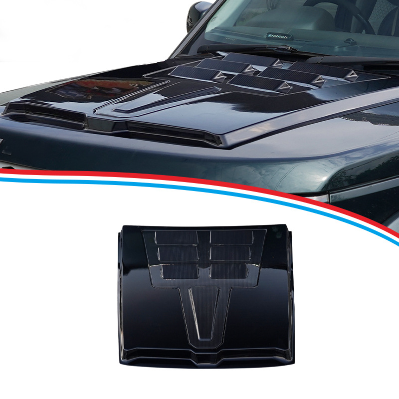 TXR es adecuado para Land Rover Discovery 3 4 Cubierta de la máquina de fibra de carbono Cubierta de la máquina de doble capa modificada For Discovery