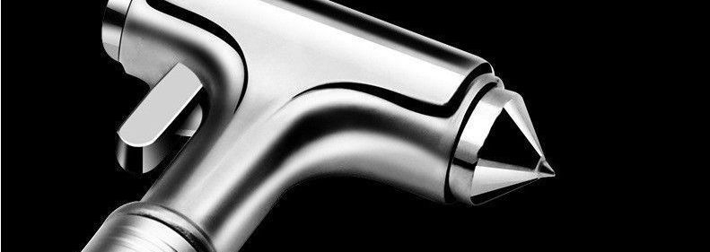 Multifunctional 3-in-1 Car Safety Hammer for Window Glass, Car-mounted Hammer for Breaking Windows and Escape, Other Tungsten Steel