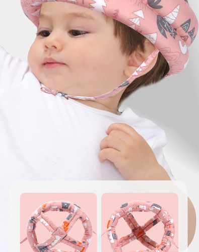 Baby Anti-Collision Hat, Toddler Learning to Walk Anti-Fall Hat, Children's Anti-Fall Head Protection Hat, Safe and Breathable, Washable, All-Season Universal