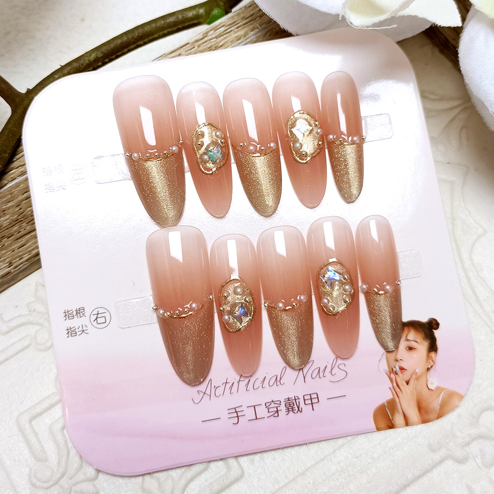 10 piezas decodificadas piezas de manicura portátil dulces parches de uñas de terapia de luz pequeño libro rojo venta caliente de alta calidad de uñas