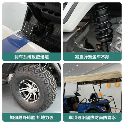 4-Seater Electric Shuttle Vehicles; Electric – Elektrikli qolf avtomobilləri
