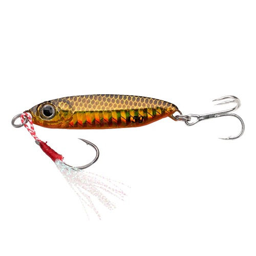 Blue Blade Long Casting Iron Plate Bait Blood Slot Triple Hook Freshwater Sea Fishing Largemouth Bass and Perch Artificial Bait Wholesale