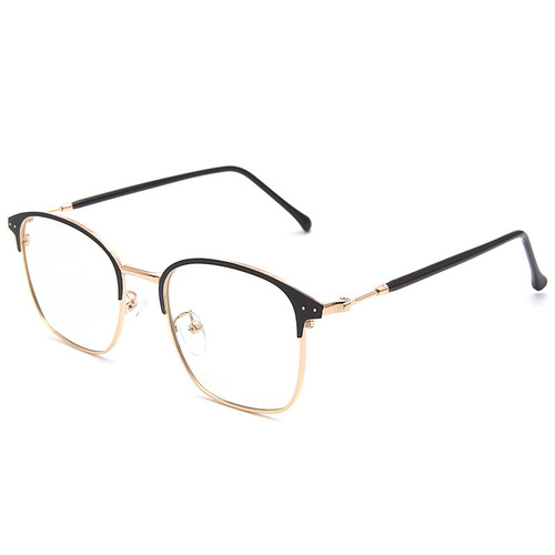 New men's and women's myopia cross-border 1924 anti-blue light flat photochromic sunglasses photosensitive smart photochromic eyes