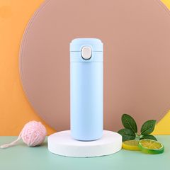 新款304不鏽鋼彈跳豌豆杯學生小清新便攜保溫杯開業禮品水杯批發