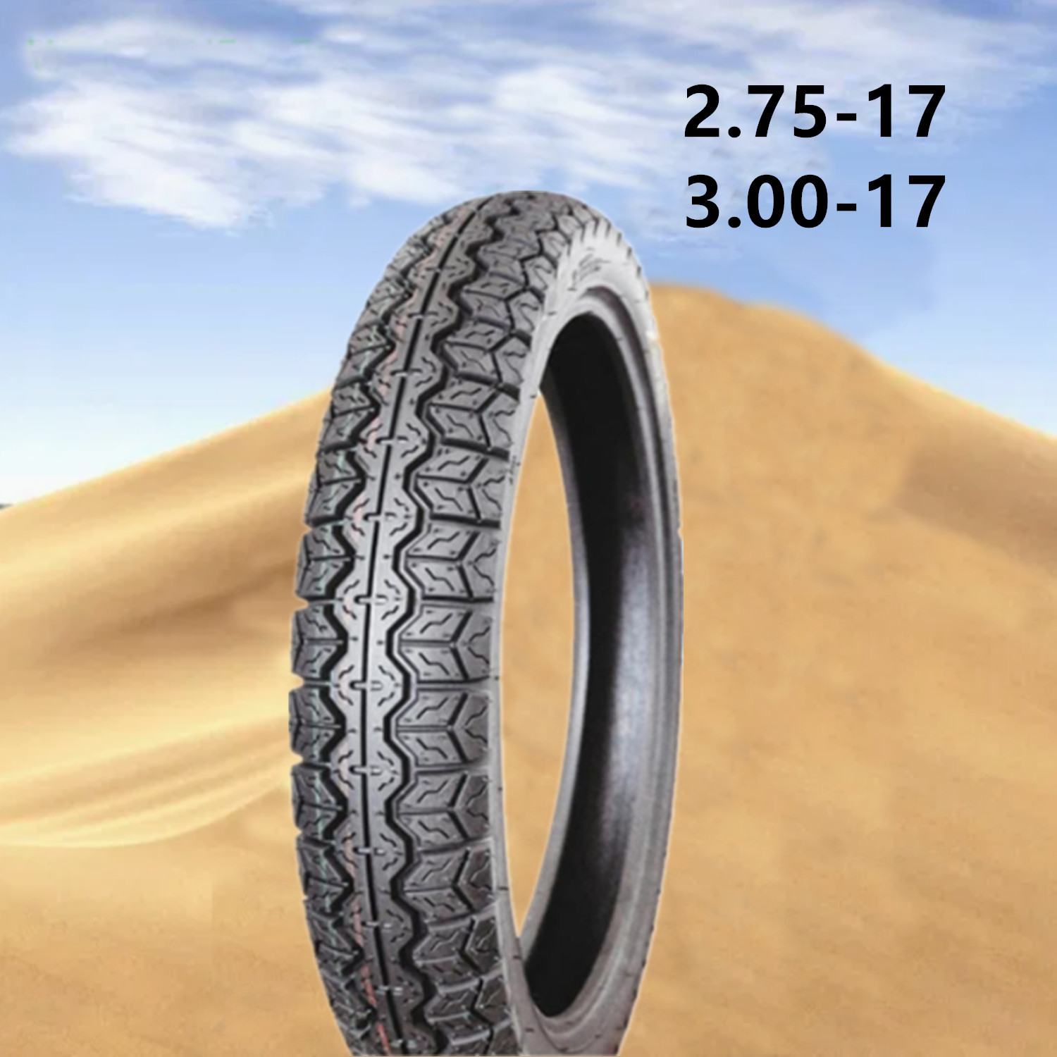 3.00-17 2.75-17 tubeless motorcycle tyre TT 摩托车胎真空胎