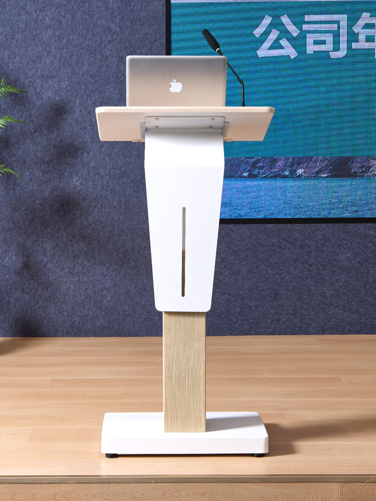 可电动升降演讲台教师会议室培训领导主席主持商务演讲报告发言台