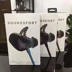 国境を越えた新型soundsportワイヤレスbluetoothイヤホン運動首吊り式ランニングwireless防水bluetooth