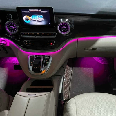 Mercedes-Benz V-Class-W447-2016-2022 | Panel (Dashboard) işıqlandırması