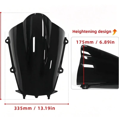 windshield, windscreen, front | Motorcycle front windshield