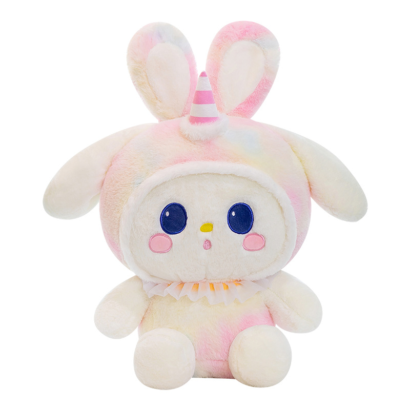 Genuine yuexinghe serie colorida Muñeca teñida Meimei Xiaoyu Xiaofu almohada de peluche artículos de regalo de vacaciones