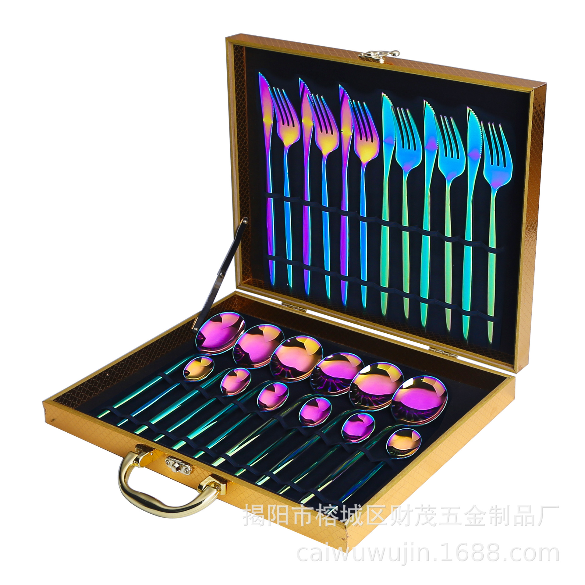 컬러풀한 24개 세트/골드 선물 상자