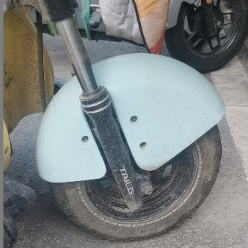 Electric car front fender plastic electric tricycle elderly car accessories cool recreational vehicle mud tile