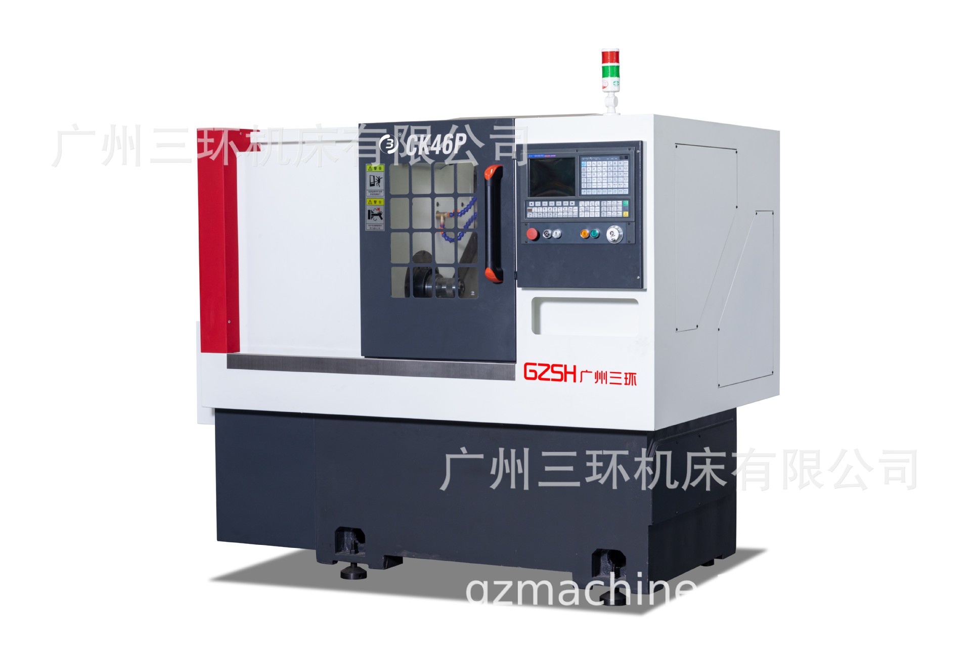 供应 广州三环数控机床 CK46T 斜轨刀塔 数控车床