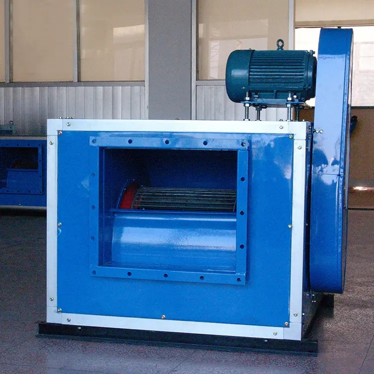 兆拓风机厂家 HTFC-12#柜式离心风机箱 双速低噪音消防排烟风机